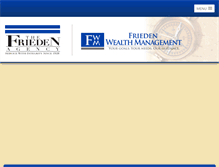 Tablet Screenshot of friedenagency.com